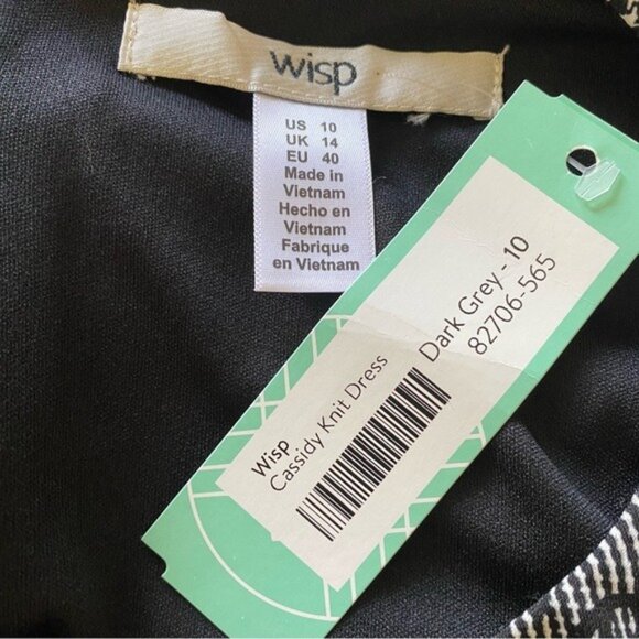 NWT Wisp Women's Paisley Floral Dress US Size 10‎ - Picture 9 of 10